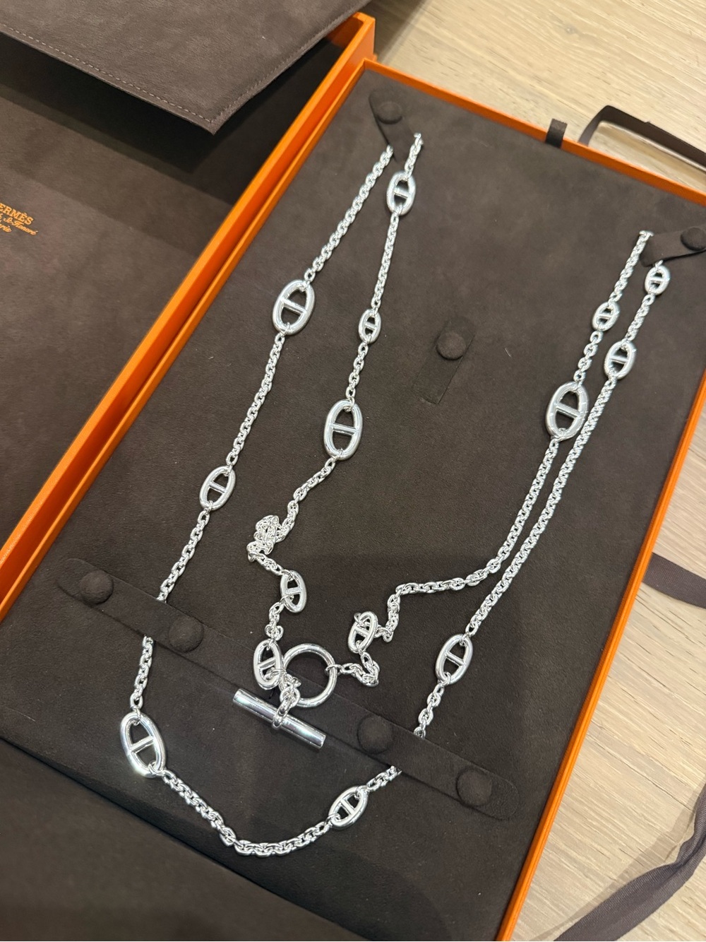 Hermès Farandole necklace 120 cm BRAND NEW JULY 2026